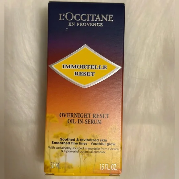 L'OCCITANE Immortelle Reset Oil-in-Serum - Blue, Red, Yellow

NEVER OPENED - Picture 2 of 4